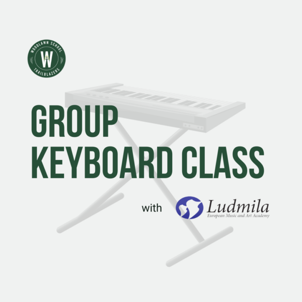 Group Keyboard Class Afterschool Club at Woodlawn School with Ludmila-1